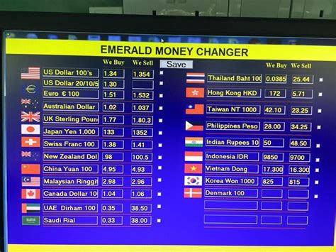 sm exchange rate today